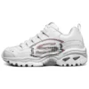 Energy Printing Running Shoes White/Red/Blue