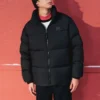 Fashion Logo Printed Down Jacket “Black”