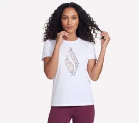 Floral Diamond Short Sleeve Tee