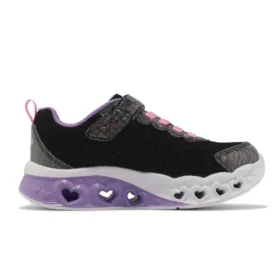 Flutter Heart Lights “Black Purple Pink”