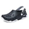 Foamies Sandals “Black White”