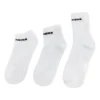 Full Size Sport Socks “White Black”