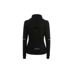 Full Zip Hooded Jacket “Black”