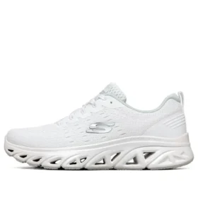 Glide-Step Sport Low-Top Running Shoes White/Silver