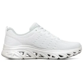 Glide-Step Sport Low-Top Running Shoes White/Silver