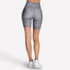 GO FLEX Printed High Waisted 8 Inch Bike Short