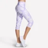 GO FLEX Printed High Waisted Capri
