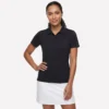 GO GOLF Short Sleeve Birdie Zip Front Polo