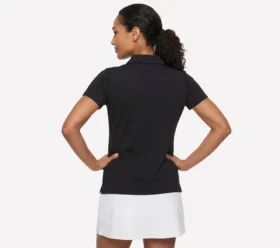 GO GOLF Short Sleeve Birdie Zip Front Polo