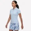 GO GOLF Short Sleeve Birdie Zip Front Polo