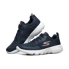 Go Run Focus Sports Shoes Blue/White/Pink