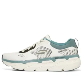 Go Run Max Cushion Premier “White Black Green”