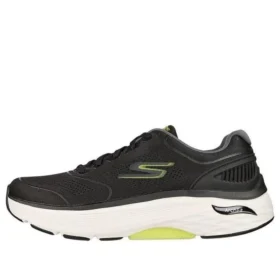 Go Run Max Cushioning Arch Fit “Black Lime”