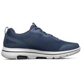Go Walk 5 Low Blue/White