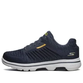 Go Walk 5 Low-Top Blue/Yellow