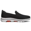 Go Walk 5 Low-Top Loafers Black/White