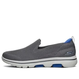 Go Walk 5 Low-Top Loafers Grey