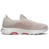Go Walk 5 Running Shoes Brown/Pink/White