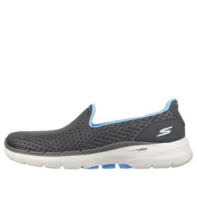 Go Walk 6 Low Loafer Grey/Blue