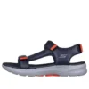 Go Walk 6 Sandal “Navy Orange”