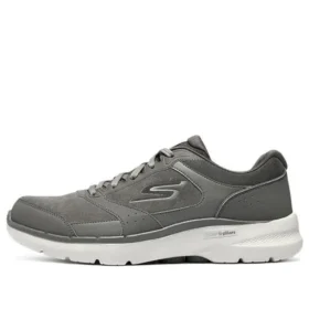 Go Walk 6 Shoes “Grey White”
