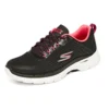 Go Walk 6 “Stunning Glow – Black Hot Pink”