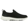 Go Walk 6 Warnock Mens Slip On “Black”