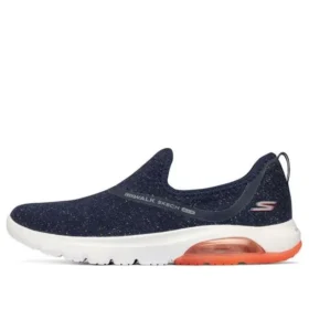 Go Walk Air Slip-on Shoes Blue/White/Orange