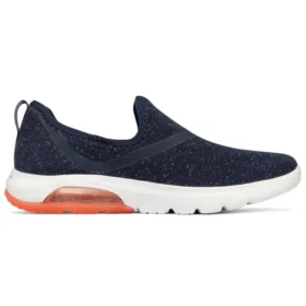 Go Walk Air Slip-on Shoes Blue/White/Orange