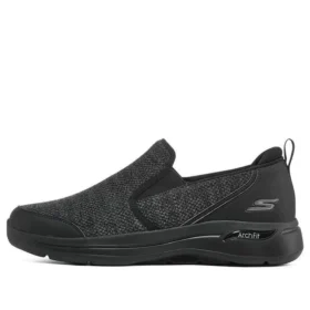 Go Walk Arch Fit Low-top Loafers Black