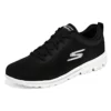 Go Walk Classic Lace Up “Black White”