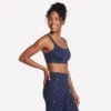 GO WALK Evolution Printed Zip Front Bra