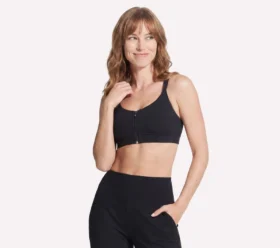 GO WALK Evolution Zip Front Bra