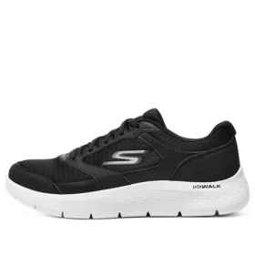 Go Walk Flex Lace Up “Black”