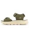 Go Walk Flex Sandal “Olive Green”