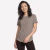 GO WALK Luxe Rib Tunic Tee