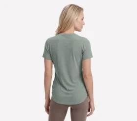 GO WALK Luxe Rib Tunic Tee
