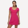 GO WALK Scoop Short Sleeve Dress