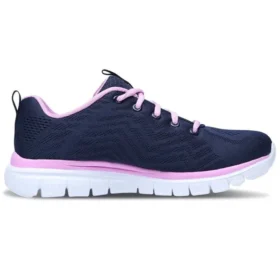 Graceful Get Connected Running Shoes Blue/Pink/White