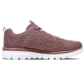 Graceful Get Connected Sneakers Pink/White