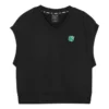 Graphic Casual Sleeveless Tee “Black”