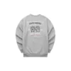 Graphic Crew Sweater “White Black Grey”