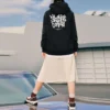 Graphic Hoodie “Black White”