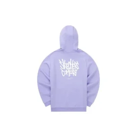 Graphic Hoodie “Purple White”