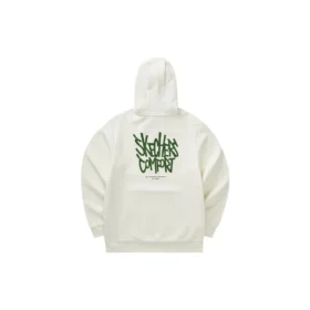 Graphic Hoodie “White Green”
