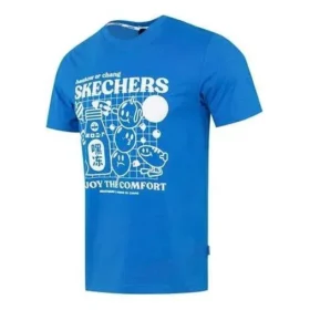 Graphic Tee “Blue White”
