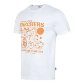 Graphic Tee “White Orange”