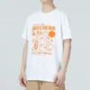 Graphic Tee “White Orange”