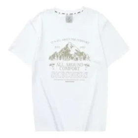 Graphic Tee “White Tan”