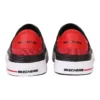 Guzman Steps Slip-Ons “Black Red”